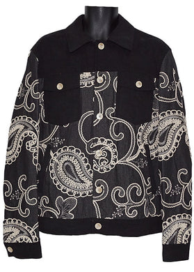 Cigar Stylish Jacket/Pants Set # BRX712 Black