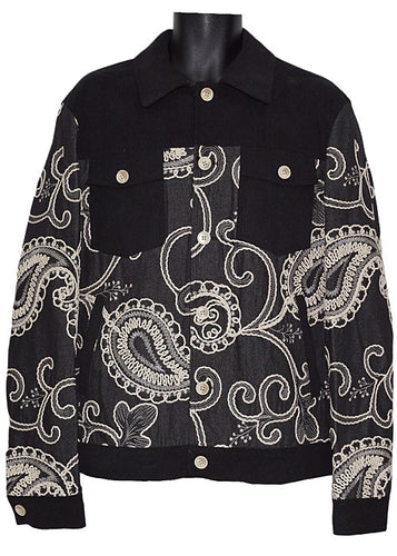 Cigar Stylish Jacket/Pants Set # BRX712 Black