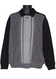 Cigar Zipper Jacket # SWJ1567 Black Combo