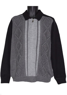 Load image into Gallery viewer, Cigar Zipper Jacket # SWJ1567 Black Combo
