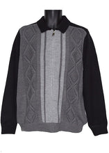Load image into Gallery viewer, Cigar Zipper Jacket # SWJ1567 Black Combo
