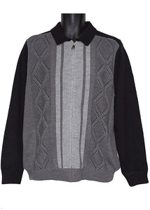 Cigar Zipper Jacket # SWJ1567 Black Combo