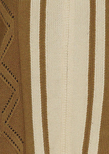 Cigar Zipper Jacket # SWJ1567 Brown Combo