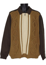 Load image into Gallery viewer, Cigar Zipper Jacket # SWJ1567 Brown Combo
