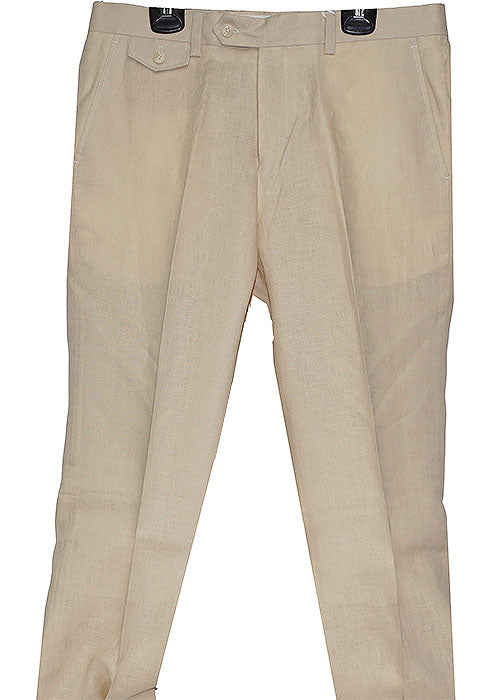 Cigar Linen Pants # SL701 Cream