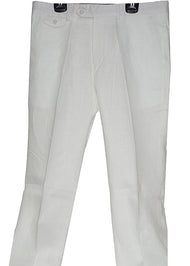 Cigar Linen Pants # SL701 White