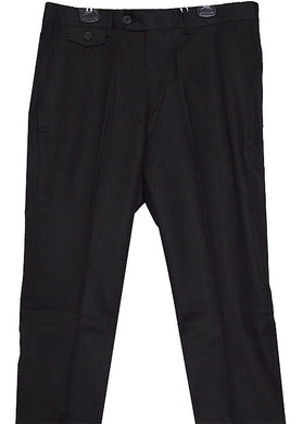 Cigar Linen Pants # SL701 Black