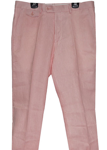 Cigar Linen Pants # SL701 Pink
