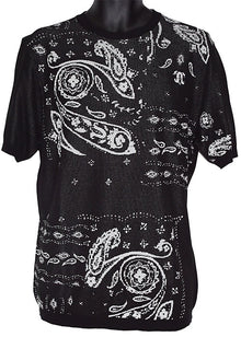 Load image into Gallery viewer, Cigar Crewneck T-Shirt # CR1688 Black
