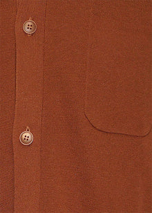 Load image into Gallery viewer, Cigar Button-Down Shirt # KS1702 Rust
