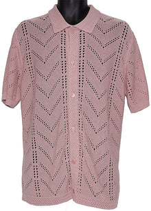 Load image into Gallery viewer, Cigar Button-Down Shirt # KS1705 Dusty Rose
