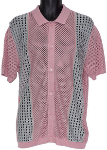 Load image into Gallery viewer, Cigar Button-Down Shirt # KS1706 Dusty Rose
