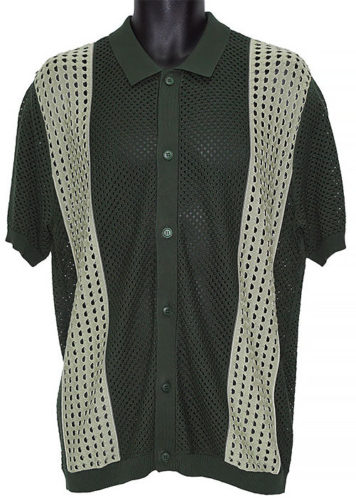 Cigar Button-Down Shirt # KS1706 Forest