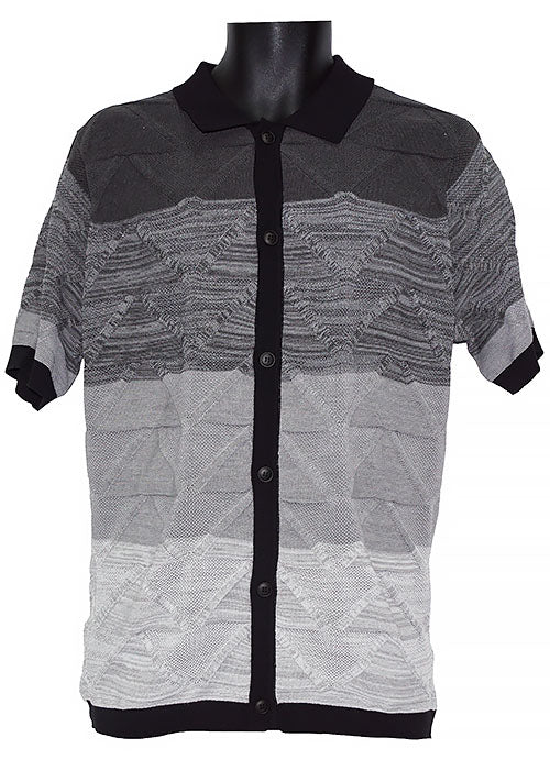 Cigar Button-Down Shirt # KS1709 White