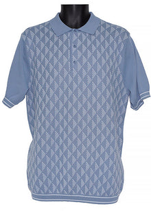 Load image into Gallery viewer, Cigar Polo Shirt # PJ1612 Blue
