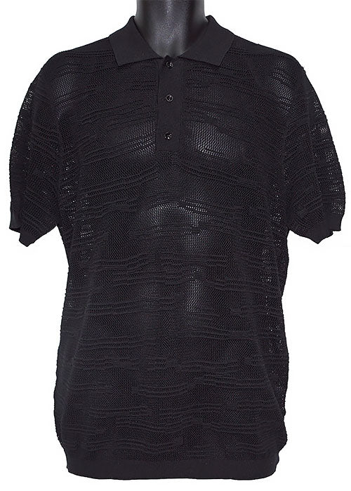 Cigar Polo Shirt # PJ1622 Black
