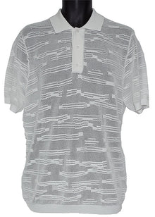 Load image into Gallery viewer, Cigar Polo Shirt # PJ1622 White
