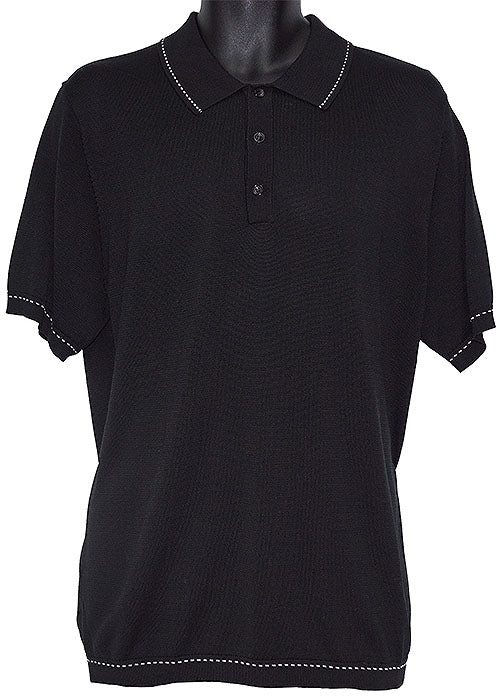 Cigar Polo Shirt # PJ1623 Black