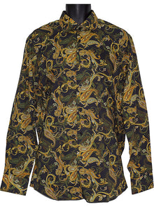 Load image into Gallery viewer, Cigar Fashion Shirt # S5030 Forest
