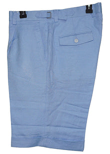 Load image into Gallery viewer, Cigar Linen Shorts # SH921 Sky
