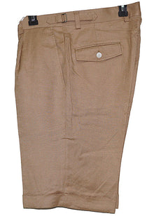 Load image into Gallery viewer, Cigar Linen Shorts # SH921 Tan
