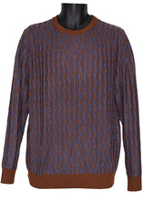 Load image into Gallery viewer, Cigar Sweater # CR442 Indigo
