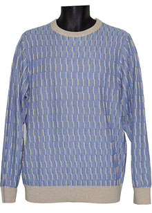 Load image into Gallery viewer, Cigar Sweater # CR442 Sky
