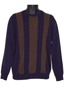 Load image into Gallery viewer, Cigar Sweater # CR443 Navy
