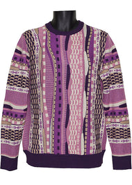 Cigar Sweater # CR446 Purple