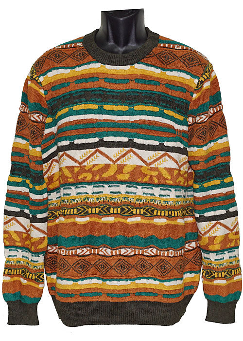 Cigar Chenille Sweater # SC504 Forest