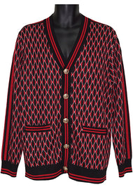 Cigar Cardigan Sweater # ORG1510 Black