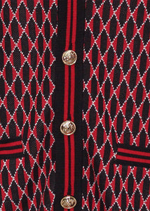 Cigar Cardigan Sweater # ORG1510 Black