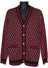 Load image into Gallery viewer, Cigar Cardigan Sweater # ORG1510 Black

