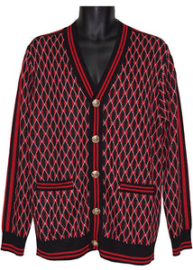 Cigar Cardigan Sweater # ORG1510 Black