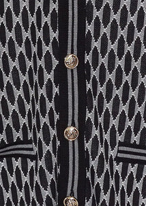 Cigar Cardigan Sweater # ORG1510 Grey