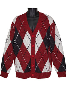 Load image into Gallery viewer, Cigar Cardigan Sweater # CRG1512 Red
