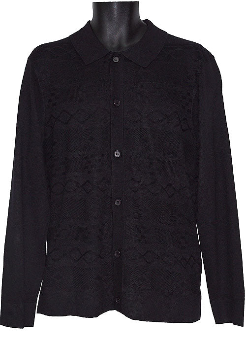 Cigar Sweater # KS431 Black