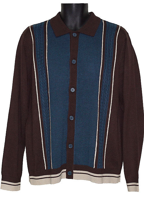 Cigar Sweater # LP116 Brown