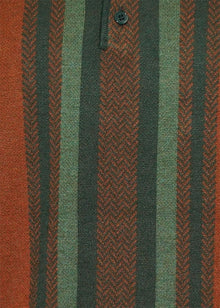 Load image into Gallery viewer, Cigar 3-Button Polo Sweater # P603 Forest
