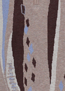 Load image into Gallery viewer, Cigar Zipper Polo Sweater # P612 Tan
