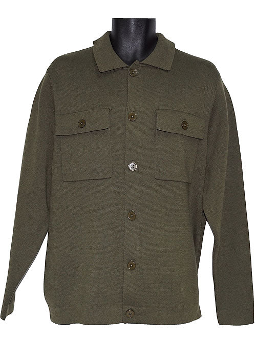 Cigar Sweater Jacket # SWJ1507 Olive