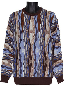 Load image into Gallery viewer, Cigar Crewneck Sweater # CR552 Brown
