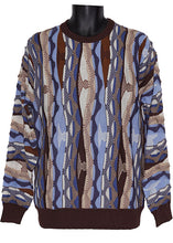 Load image into Gallery viewer, Cigar Crewneck Sweater # CR552 Brown
