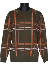 Cigar Crewneck Sweater # CR556 Olive