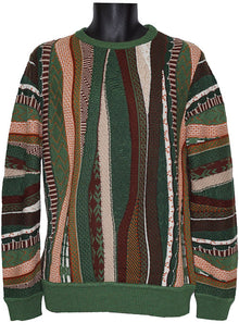 Load image into Gallery viewer, Cigar Crewneck Sweater # CR558 Forest
