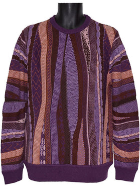 Cigar Crewneck Sweater # CR558 Lavender