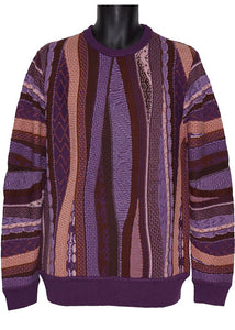 Cigar Crewneck Sweater # CR558 Lavender