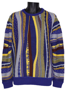 Load image into Gallery viewer, Cigar Crewneck Sweater # CR558 Navy
