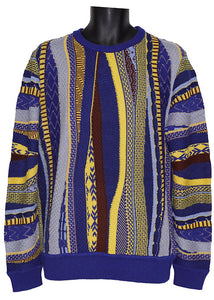 Cigar Crewneck Sweater # CR558 Navy