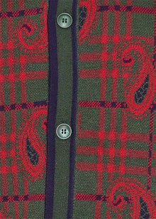 Load image into Gallery viewer, Cigar Button-Down Sweater # KS651 Forest
